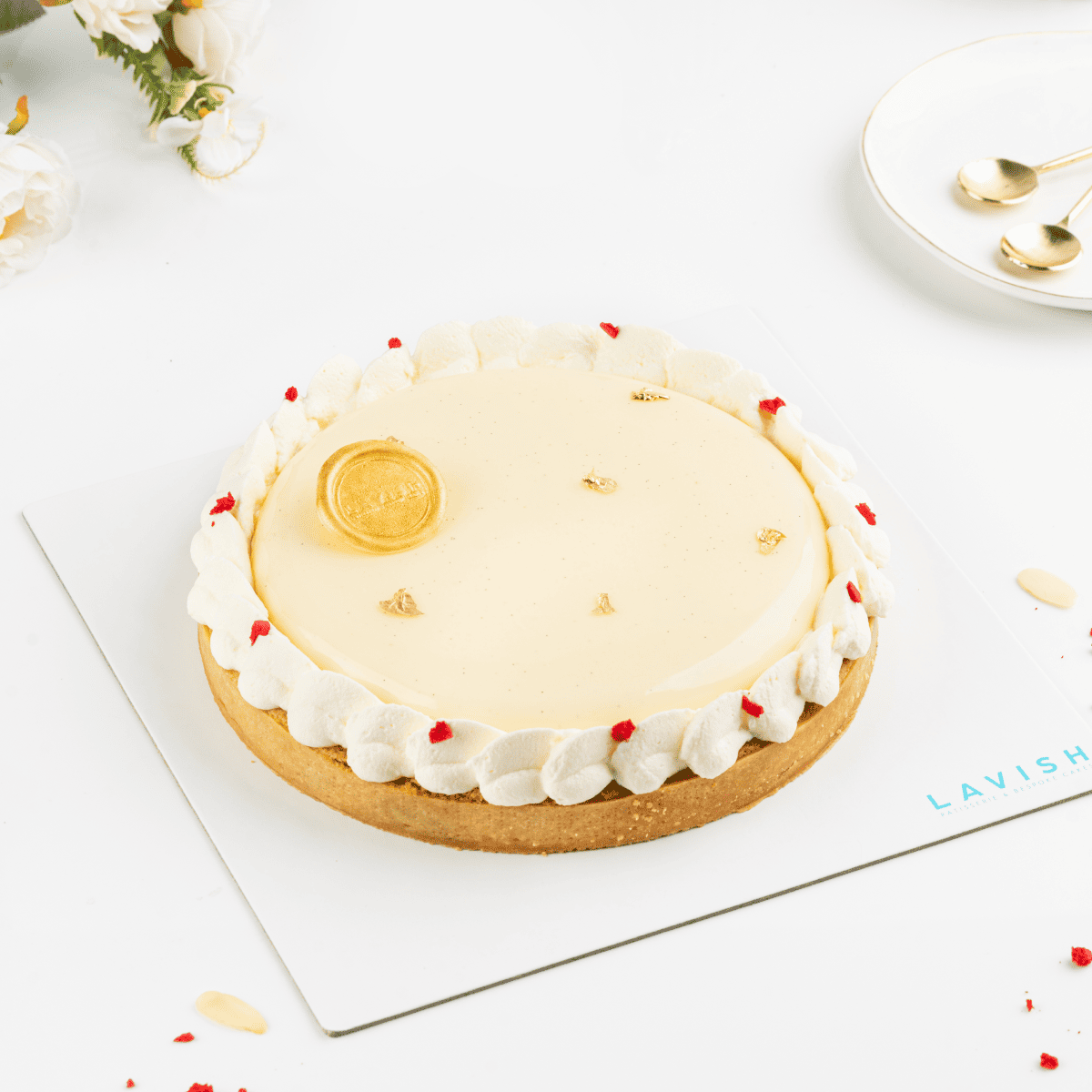 Frangipani Raspberry Royal RASPBERRY FRANGIPANI TART – Lavish Patisserie
