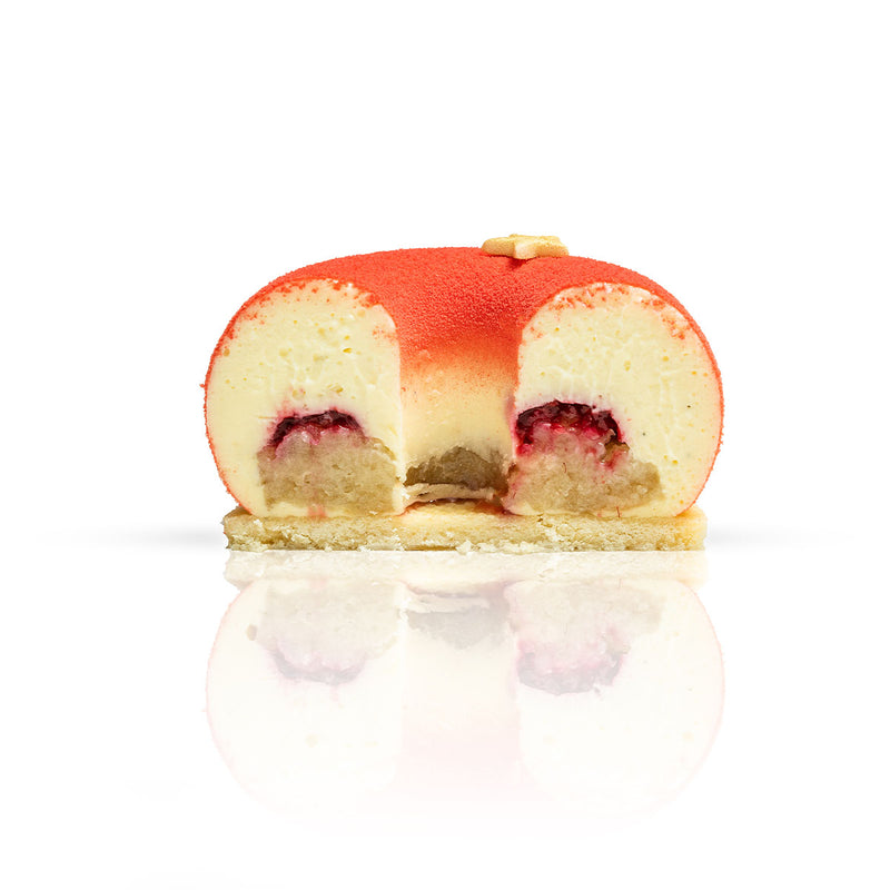 Vanilla Raspberry Petite Entremet