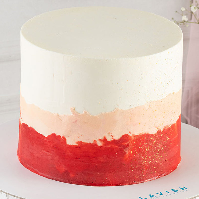 Watercolour cake