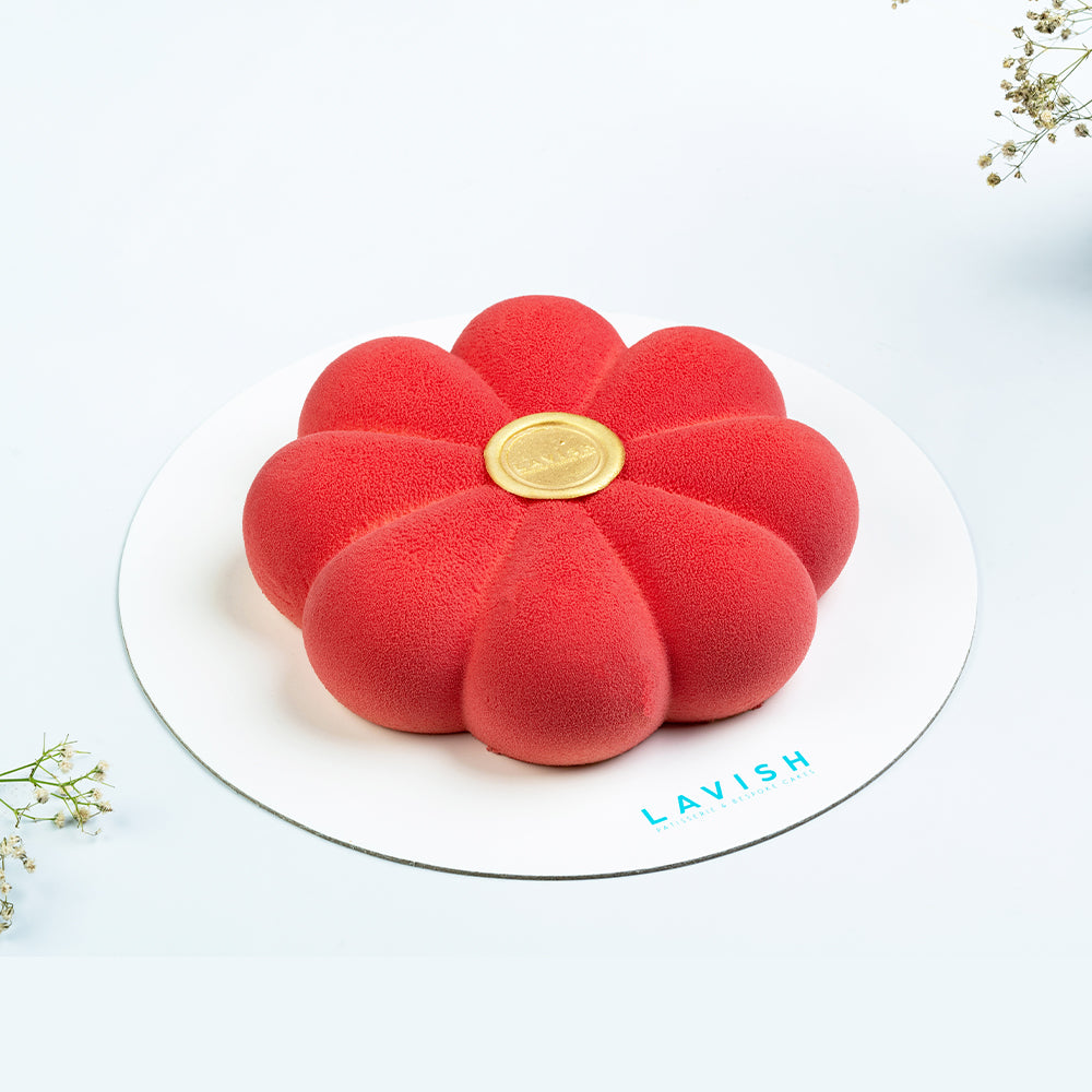 Vanilla Raspberry Entremet – Lavish Patisserie